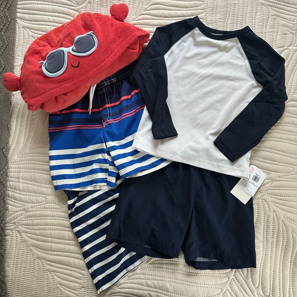 UPDATED Boys 3T swim bundle